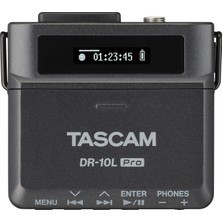 Tascam DR-10L Pro 32-Bit Yaka Mikrofonu ve Dijital Ses Kaydedici – Siyah