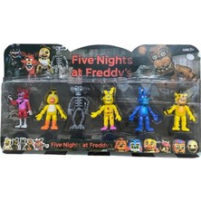 Five Nights At Freddys Oyun Karakterleri 6'lı Set Büyük Boy