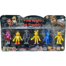 Five Nights At Freddys Oyun Karakterleri 6'lı Set Büyük Boy