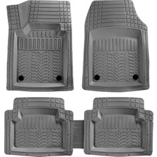 Entelux Jeep Patriot 2004-2005-2006-2007 Uyumlu 4d Havuzlu Paspas Takımı Gri