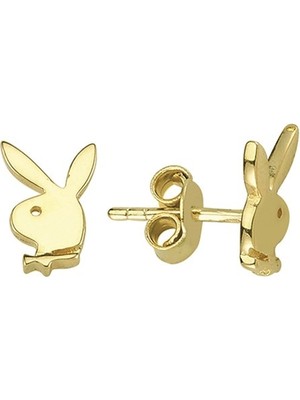 goldkupe 14 Ayar Altın Tavşan Küpe 1,28 gr