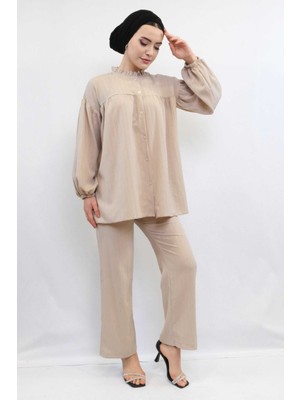 Moda Çizgi Robalı İkili Takım Taş