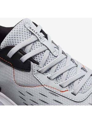 Decathlon Kalenji Erkek Koşu Ayakkabısı - Gri / Turuncu - Jogflow 100.1