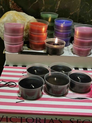 Iv Candles Citronella Sineksavar 12'li Siyah Kapsül Mum