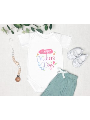 Tuğba Baby Anneler Günü Hediyesi Kişiye Özel Tasarlanabilen %100 Pamuk Zıbın Bod