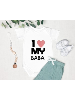 Tuğba Baby Isme Özel Isimli Baskı Yazılabilen %100 Pamuk Anne Baba Sevgililer Günü Bebek Zıbın Body Sevgililergünüu