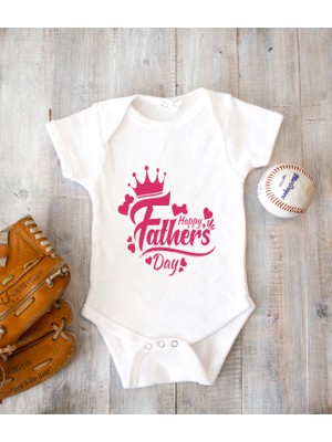 Tuğba Baby Kişiye Özel Baba Zıbın Body %100 Pamuk Babalar Günü Hediyesi