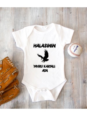 Tuğba Baby Isme Özel Isimli Baskı Yazılabilen Pamuk Halasının Balı Bebek Zıbın Bod