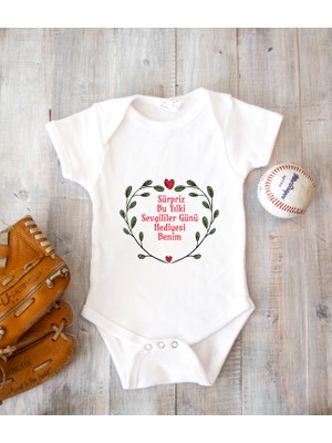 Tuğba Baby Isme Özel Isimli Baskı Yazılabilen Pamuk Anne Baba Sevgililer Günü Bebek Zıbın Body Sevgililergünüu