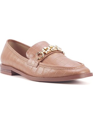 Nine West Overla 3pr Krem Kadın Loafer