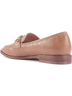 Nine West Overla 3pr Krem Kadın Loafer