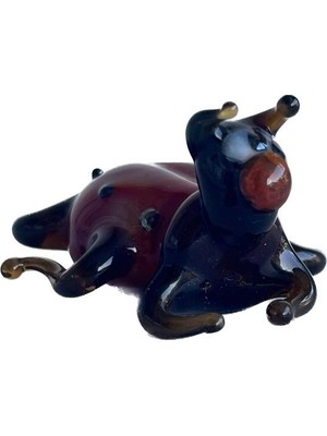 Hasyılmaz El Yapımı Murano Cam Örümcek Biblo A42-02