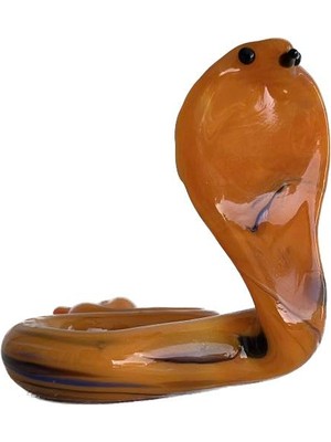 Hasyılmaz El Yapımı Murano Cam Yılan Biblo A48-02