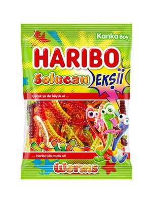 Haribo Ekşii Solucan 70 gr  x 5