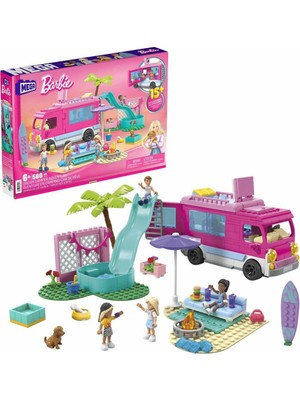 Barbie HPN80 Mega Barbie'nin Rüya Karavanı Meceraları 508 Parça +6 Yaş