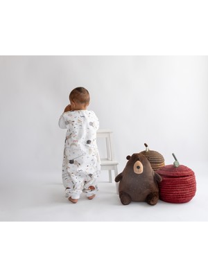 Las Vivas Kids Kışlık Çocuk Uyku Tulumu 1 Tog Organik Pamuklu Kolsuz  Pazen