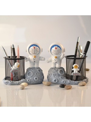 Keyfim Shop Dekoratif Astronot Tasarı mlı Polyester Kale mlik