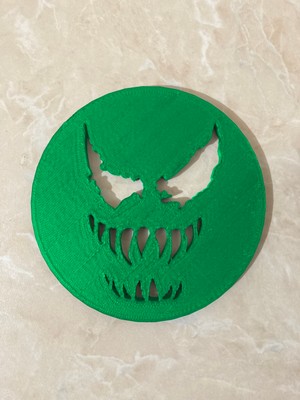 YuMuDo Venom - Bardak Altlığı Seti Organik Plastik Şık Dekoratif