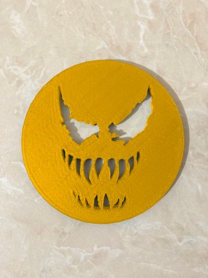 YuMuDo Venom Bardak Altlığı Seti Organik Plastik Şık Dekoratif