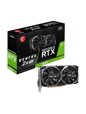 MSI GeForce RTX 3050 Ventus 2X XS 8G OC 8GB GDDR6 128 Bit Ekran Kartı
