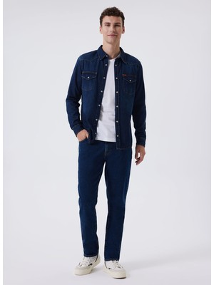 Lee Cooper Slim Fit Erkek Denim Gömlek 241 Lcm 141001 Wolker 1 Denım