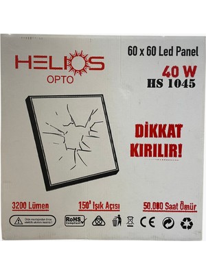 Allra ALLRA-60X60 Backlight 40W LED Panel 10 Adet Günışığı 3000K