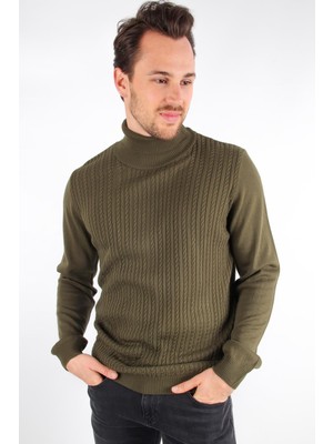 Alexander Gardi Alexandergardı Saç Örgü Balıkçı Yaka Kazak (E20-18820)