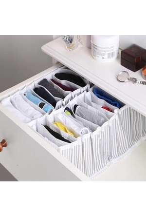 HomeFX Underwear Drawer Organizer - Set of 4