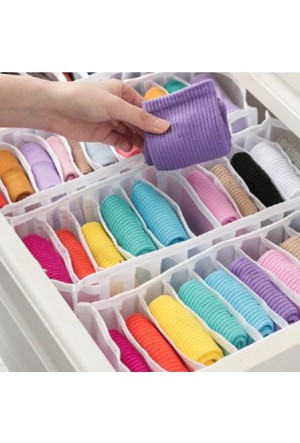 HomeFX Underwear Drawer Organizer - Set of 4