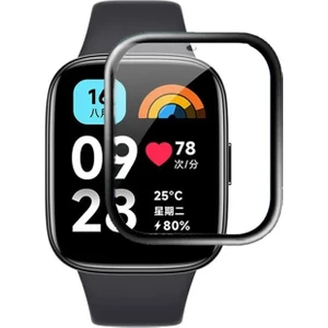 Xiaomi Redmi Watch 3 1.75" Ekran Koruyucu 3D Kavisli Full Kaplama Pmma