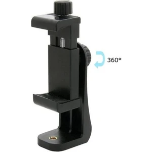 Tripod ve Monopod Için Telefon Bağlantı Aparatı Cep Telefonu Klipsi Tutucu Yatay ve Dikey Kullanılır