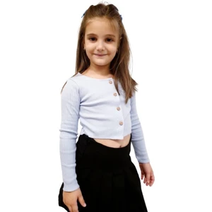 Kız Çocuk Crop Hırka