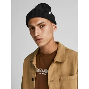 Jack & Jones Siyah Erkek Bere 12158599