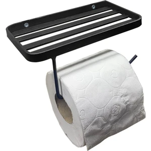Carries Value... Siyah Açık Tuvalet Kağıtlığı Wc Kağıtlık Tutucu
