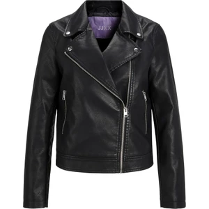Jack & Jones Jjxx Biker Siyah Kadın Pu Deri Ceket 12206262