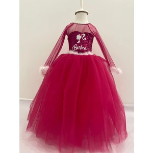 PANO KİDS Barbie Uzun Kol Elbise