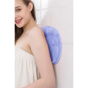 Mujgan Vantuzlu Banyo Fırçası ve Masaj Pedi Mavi