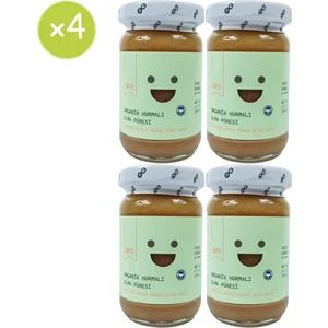 OG natural 4'lü Organik Hurmalı Elma Püresi 105 gr +6 Ay