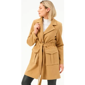 Z6778 Dewberry Kadın Kaban-Camel