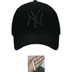 Unisex 2''li ve 3'lü Kombin Ny Şapka ve Kolye Hediyesi