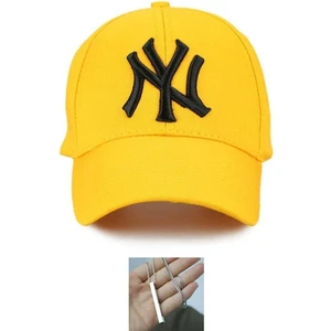 Unisex 2''li ve 3'lü Kombin Ny Şapka ve Kolye Hediyesi
