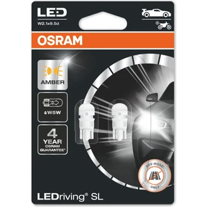 T10 LED Turuncu Dipsiz WY5W Park ve Sinyal Ampülü 4 Yıl Garantili 2827-02B