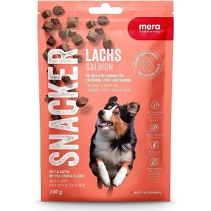 Snacker Somonlu Tahılsız Yumuşak Köpek Ödülü 200 gr