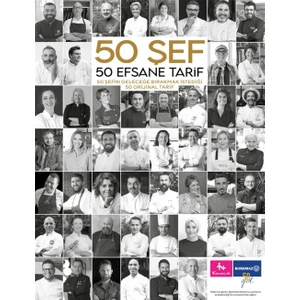 Korkmaz 50 Şef 50 Efsane Tarif Yemek Kitabı