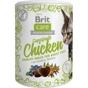 Brit Care Superfruits Glütensiz Tavuklu ve Yaban Mersinli Kıtır Kedi Ödül Maması 100 gr