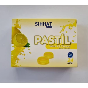 Boğaz Pastili Limon & C Vitamini 24 Drops
