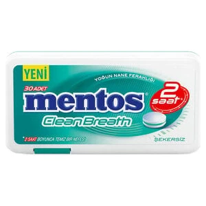 2 Saat Clean Breath Yoğun Nane Ferahlığı 21 gr  x 12