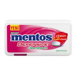 Clean Breath Defensive Vişne Aromalı Şeker 21 gr  x 12