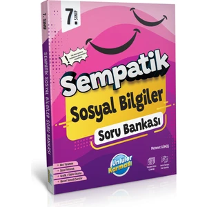 Ünlüler Karması 7. Sınıf Sempatik Sosyal Bilgiler Soru Bankası