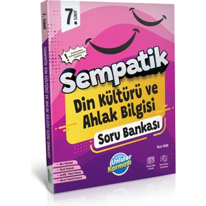 Ünlüler Karması 7. Sınıf Sempatik Din Kültürü ve Ahlak Bilgisi Soru Bankası
